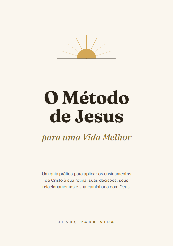 Capa do ebook O Método de Jesus para uma Vida Melhor